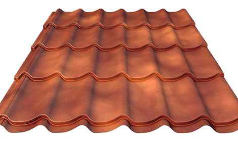 Купить металлочерепицу Супермонтеррей CLOUDY